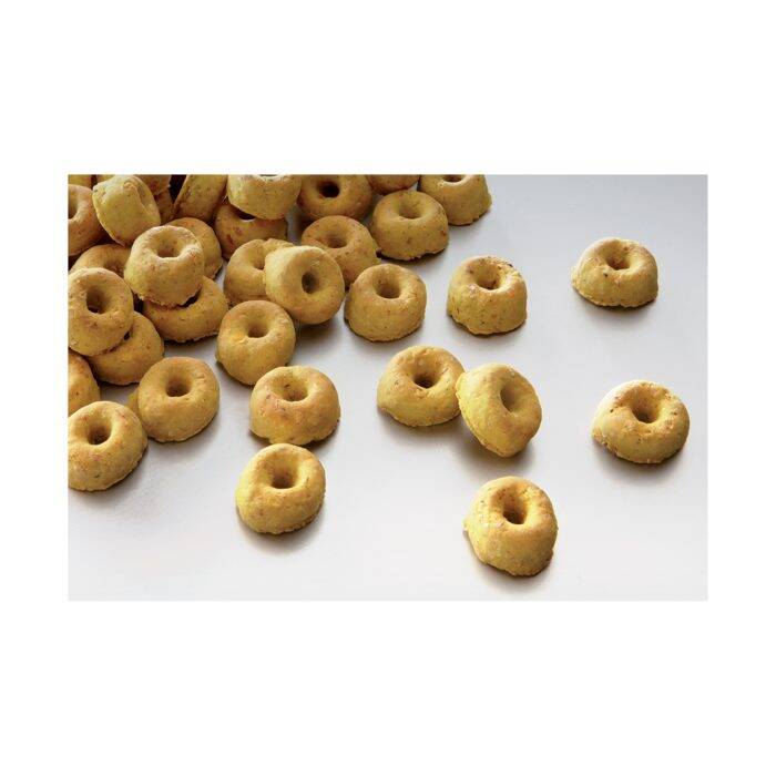 Majsringar mini hundkex