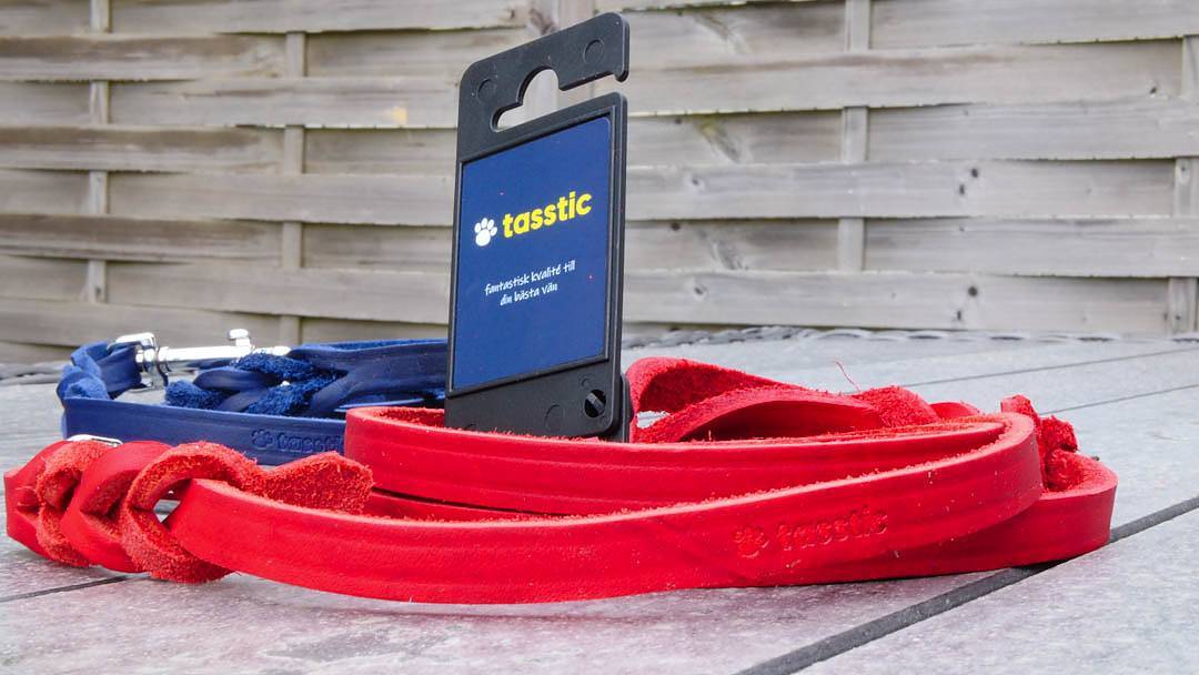 Flätat läderkoppel - tasstic - Bild 7