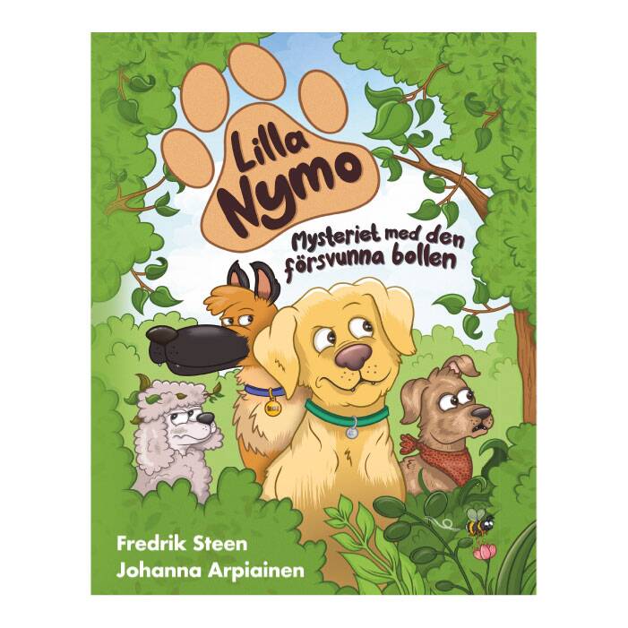 hundcoachen Fredrik Steen barnbok signerad bok Lilla Nymo