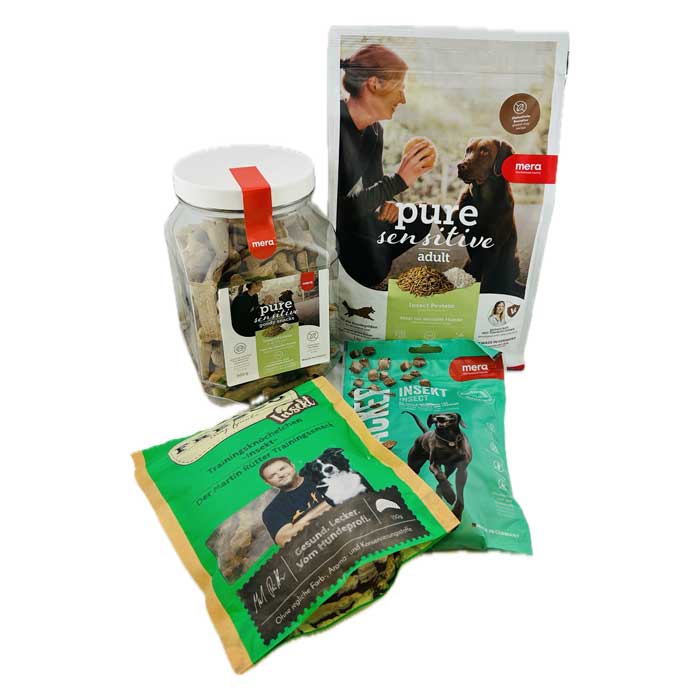 insekt protein hundmat, insektprotein paket hund,