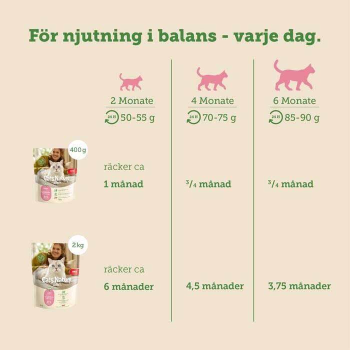 Kattungemat med lax, spannmålsfri kattungemat