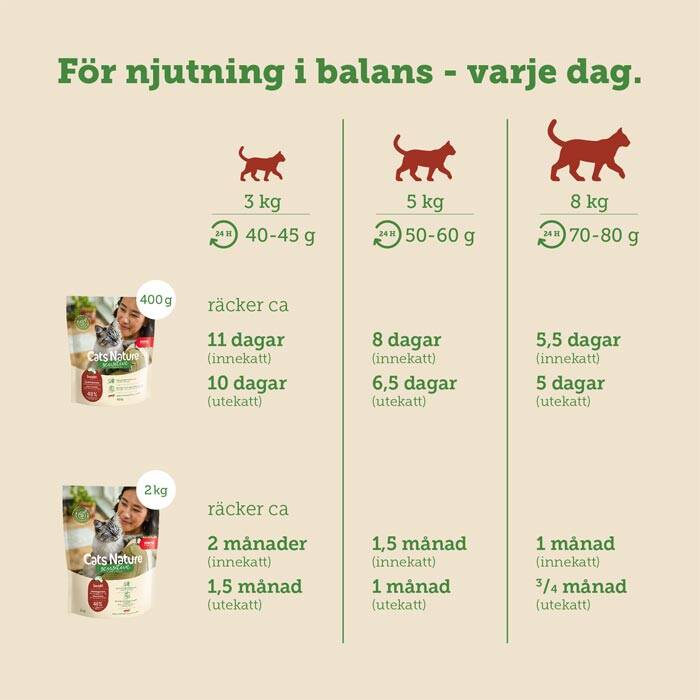 spannmålsfri kattmat med insektprotein