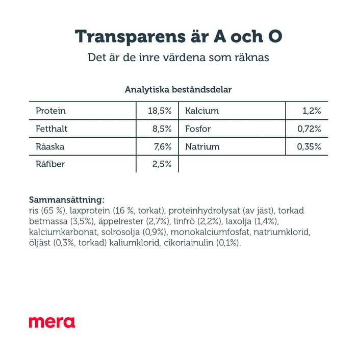 recept mera pure sensitive lax och ris