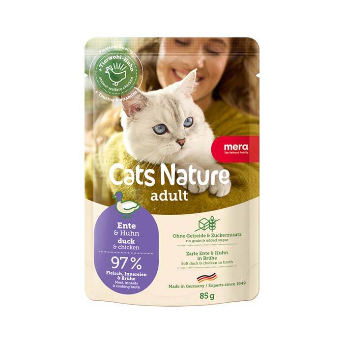 kattmat med anka, våtfoder katt anka, blötmat med anka