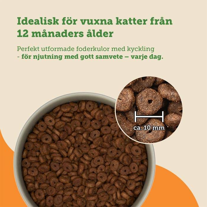 kattmat spannmålsfri med kyckling